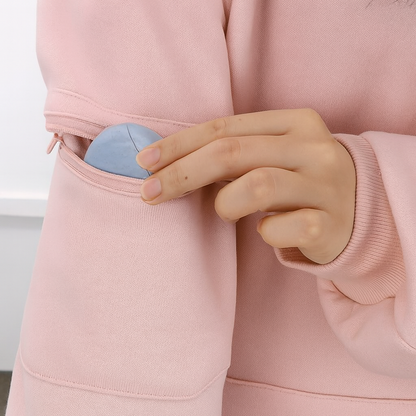 Travex™ Sleep Mask Hoodie + Side Pockets