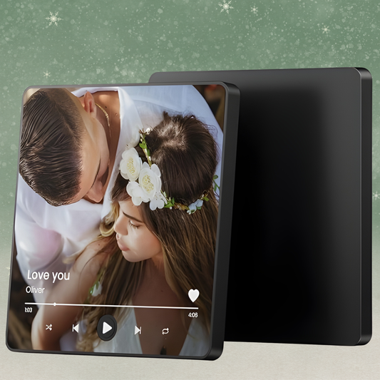 Photo + Song Personalized Magnet